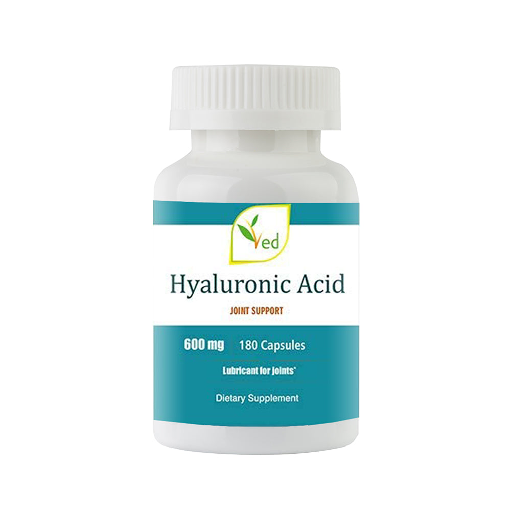 VED Hyaluronic Acid Capsules | Top Quality | Suitable for Women and Men | 600mg 180 Capsules