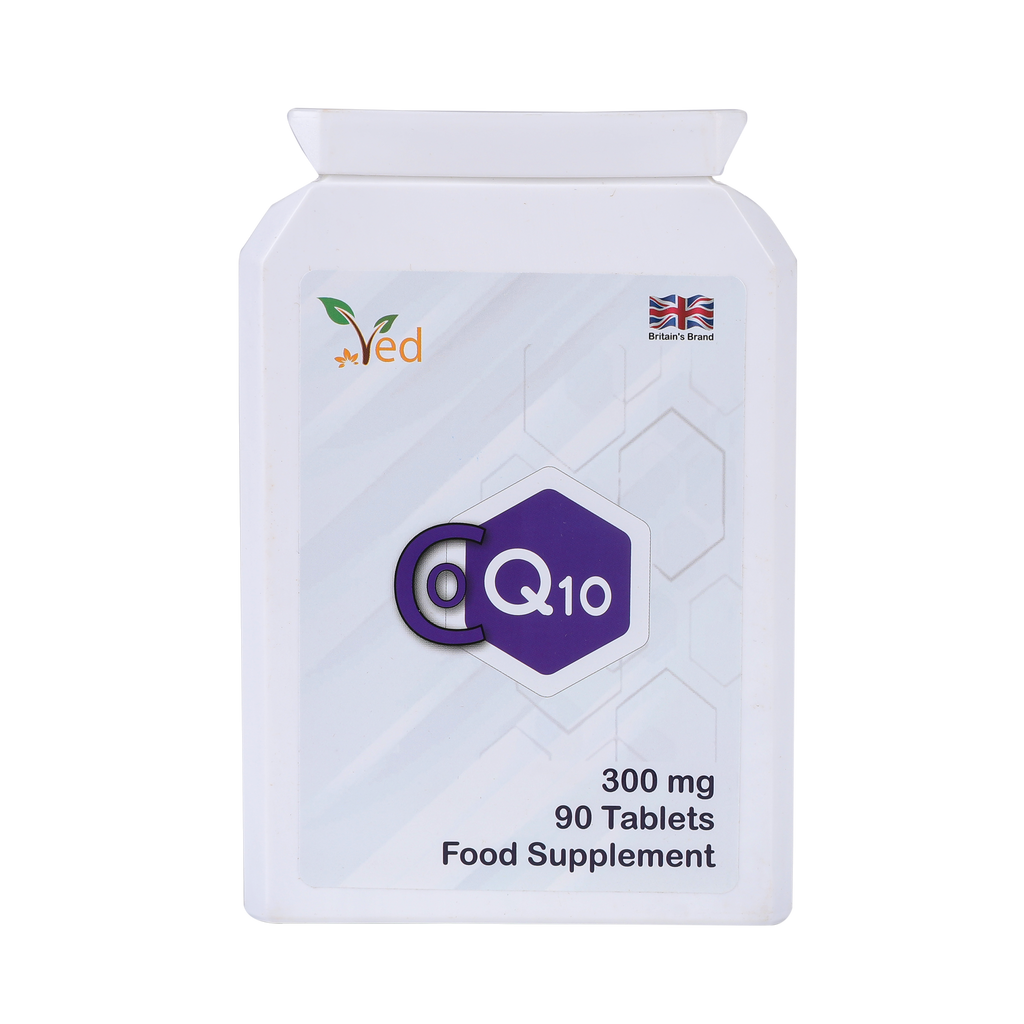 Co Enzyme Q10 300 mg 90 Tablets.