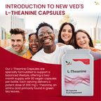 Ved L-Theanine Capsule, 90 Capsules(45 Days Supply)