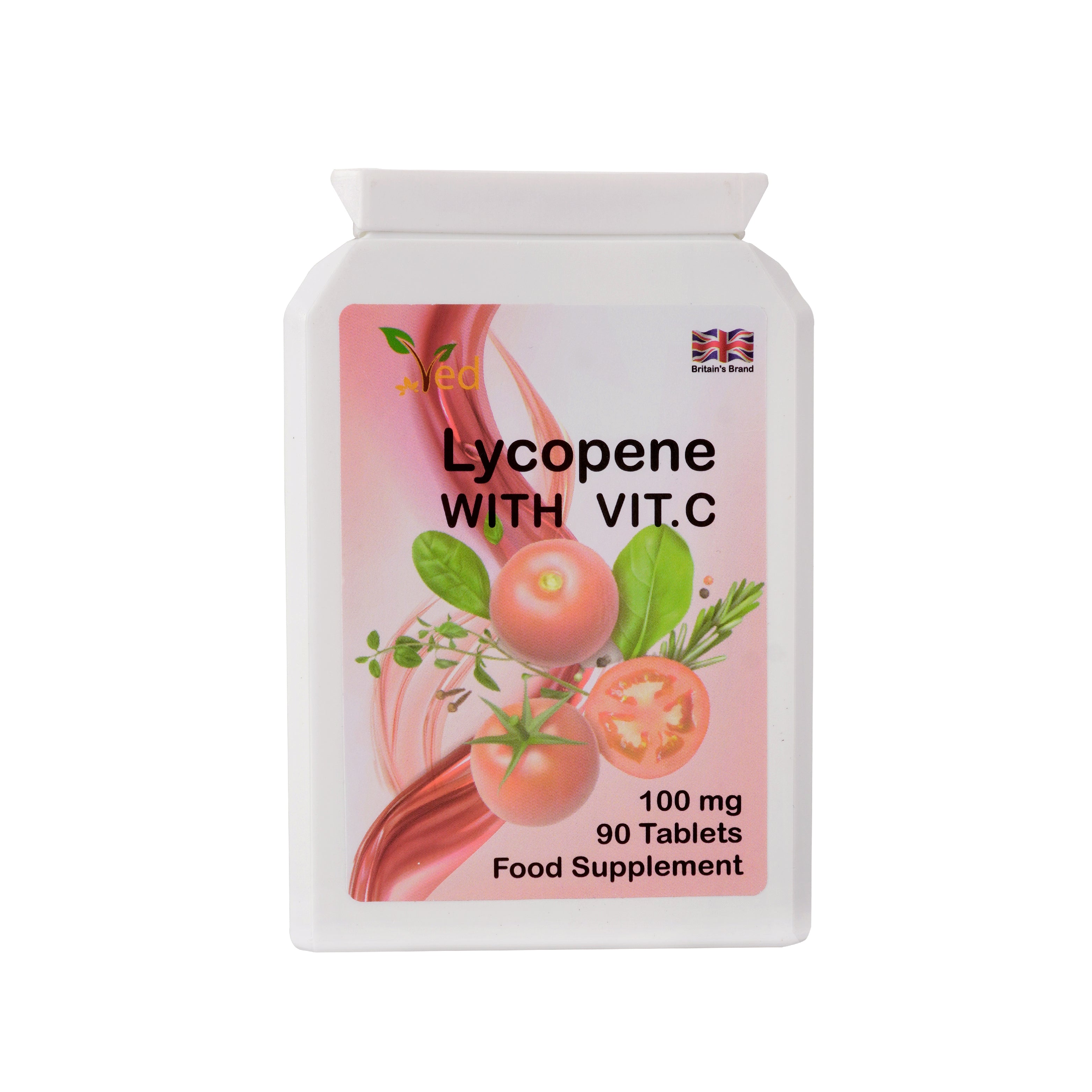Lycopene 100mg 90 tablets.