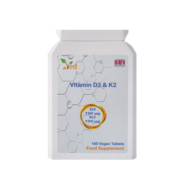 Vegan Vitamin D3 K2 Tablets High Strength & Coconut Maldives