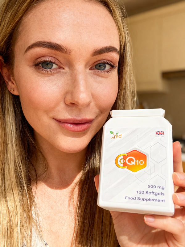 Ved's CoQ10, Co Enzyme Q10, 500mg 90 Softgels.