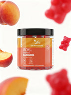 VED Iron with Vitamin C, 120 Gummies.