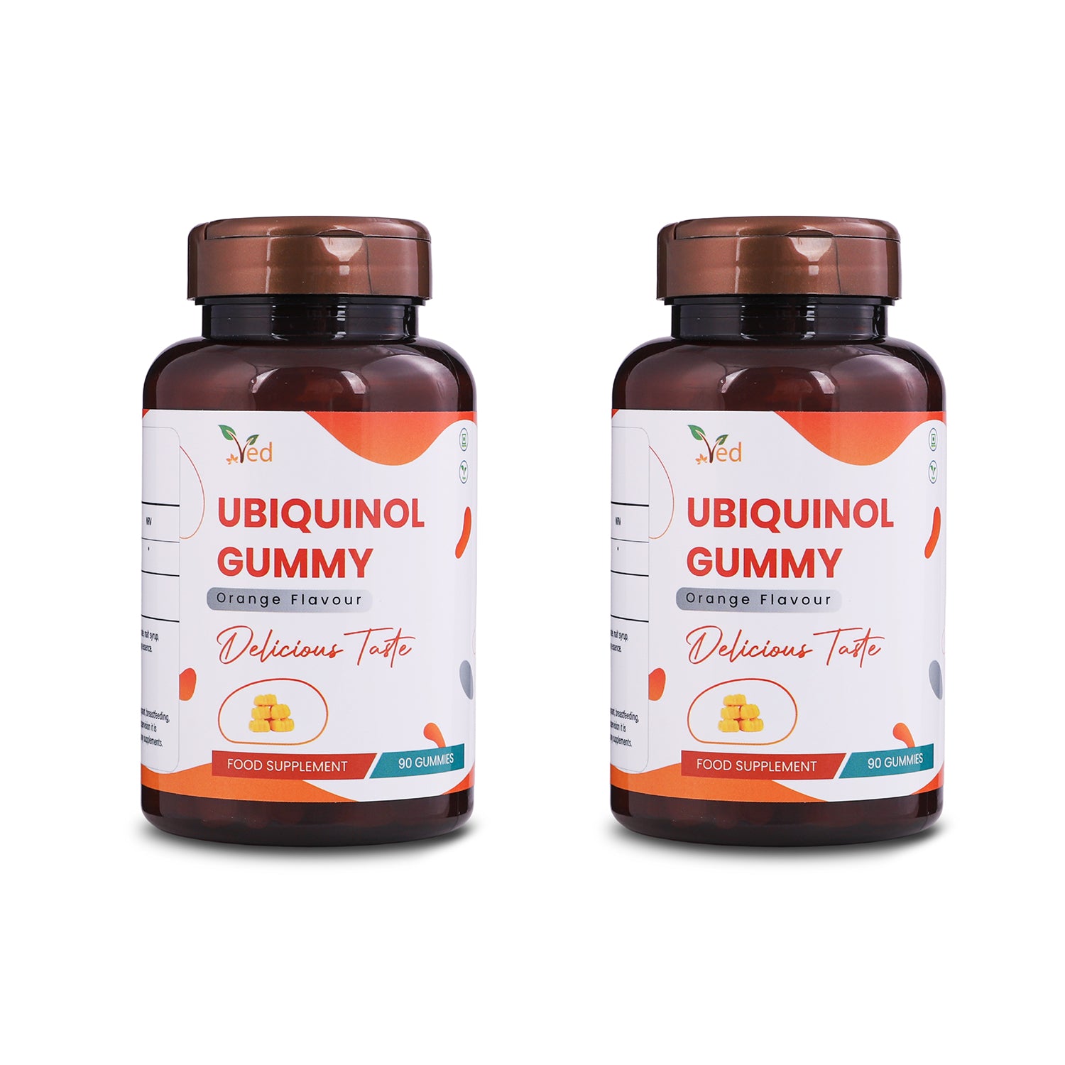 Ubiquinol Gummy 150 mg, 180 Gummies, (Peck Of 2).